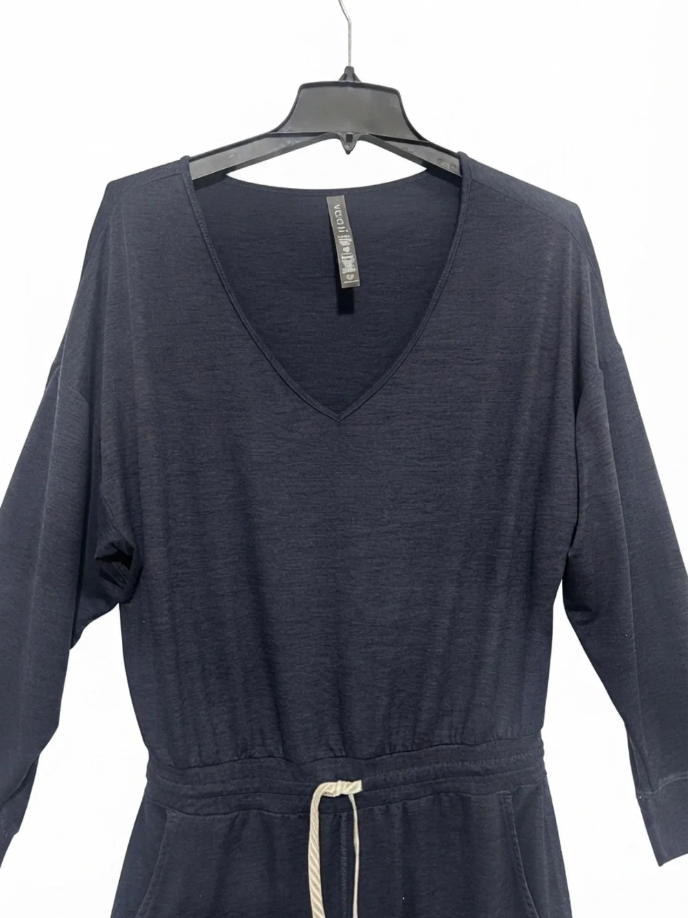 Vuori Long Sleeve Lux Jumpsuit Jogger S Lounge Athleisure Normcore Minimalist